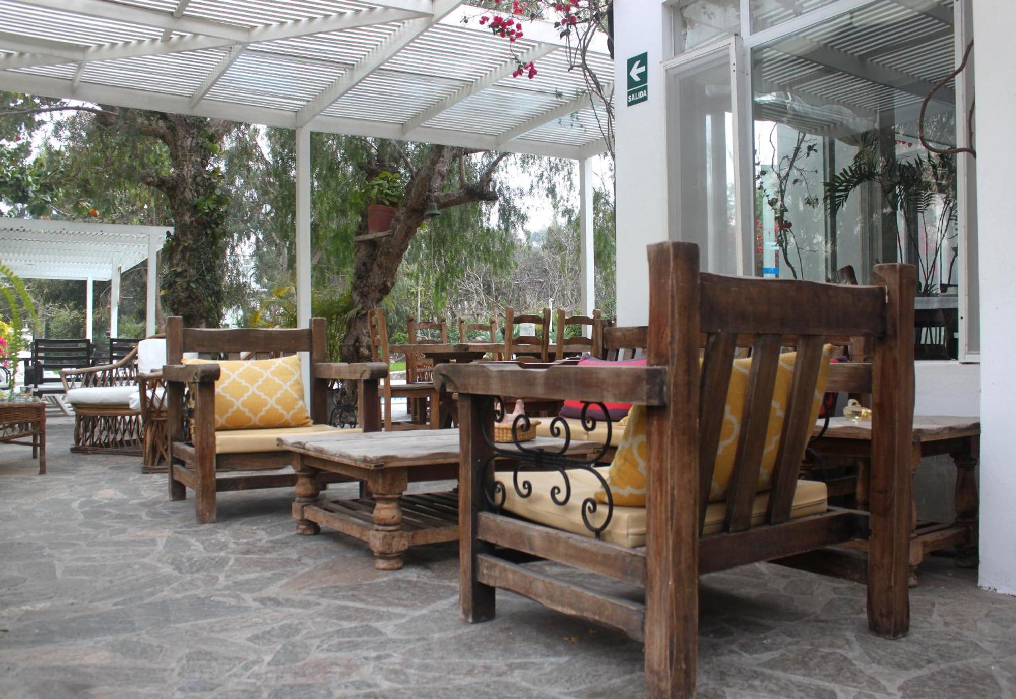 Hotel Los Palomos Lunahuaná Buitenkant foto