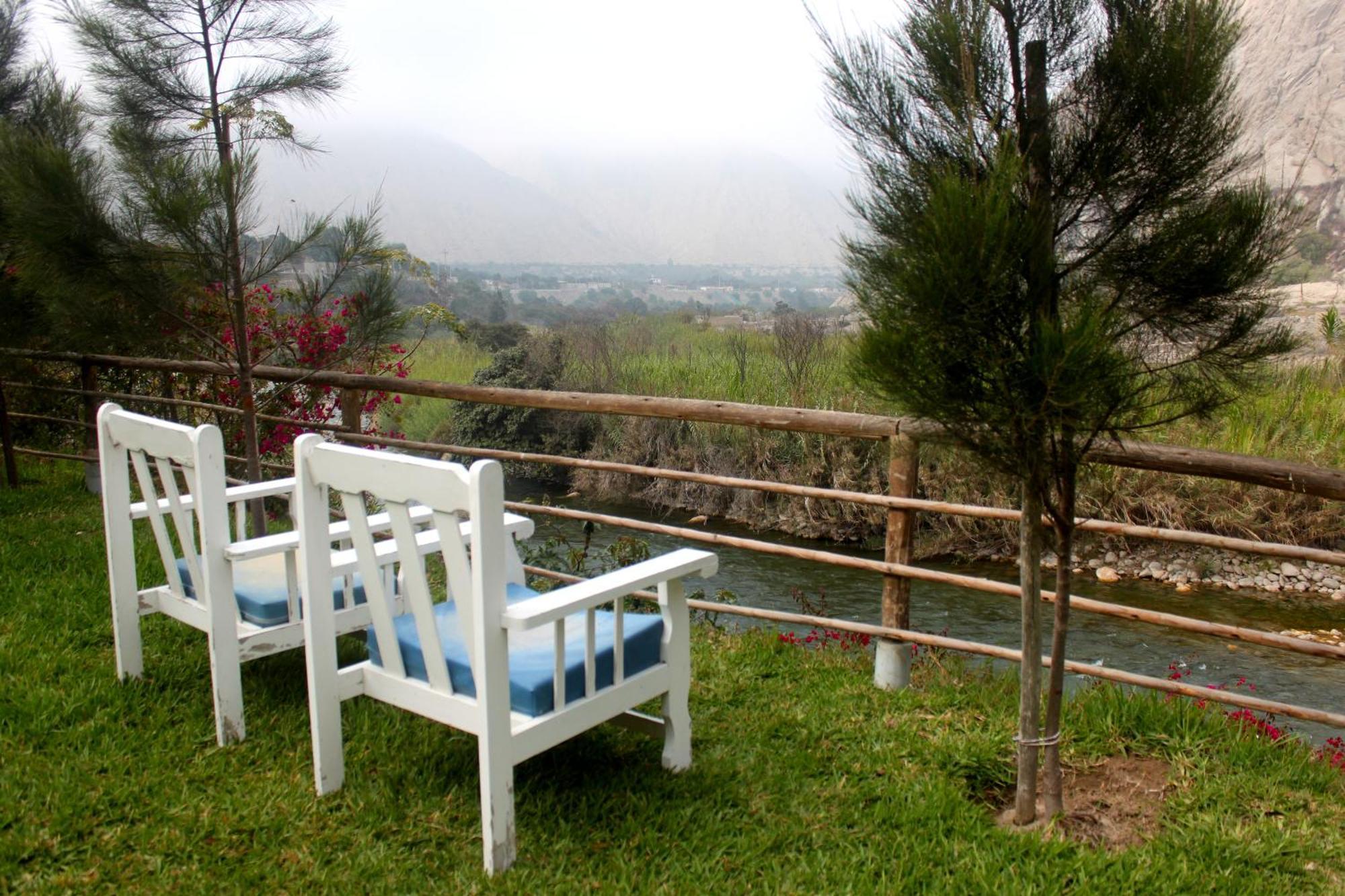 Hotel Los Palomos Lunahuaná Buitenkant foto