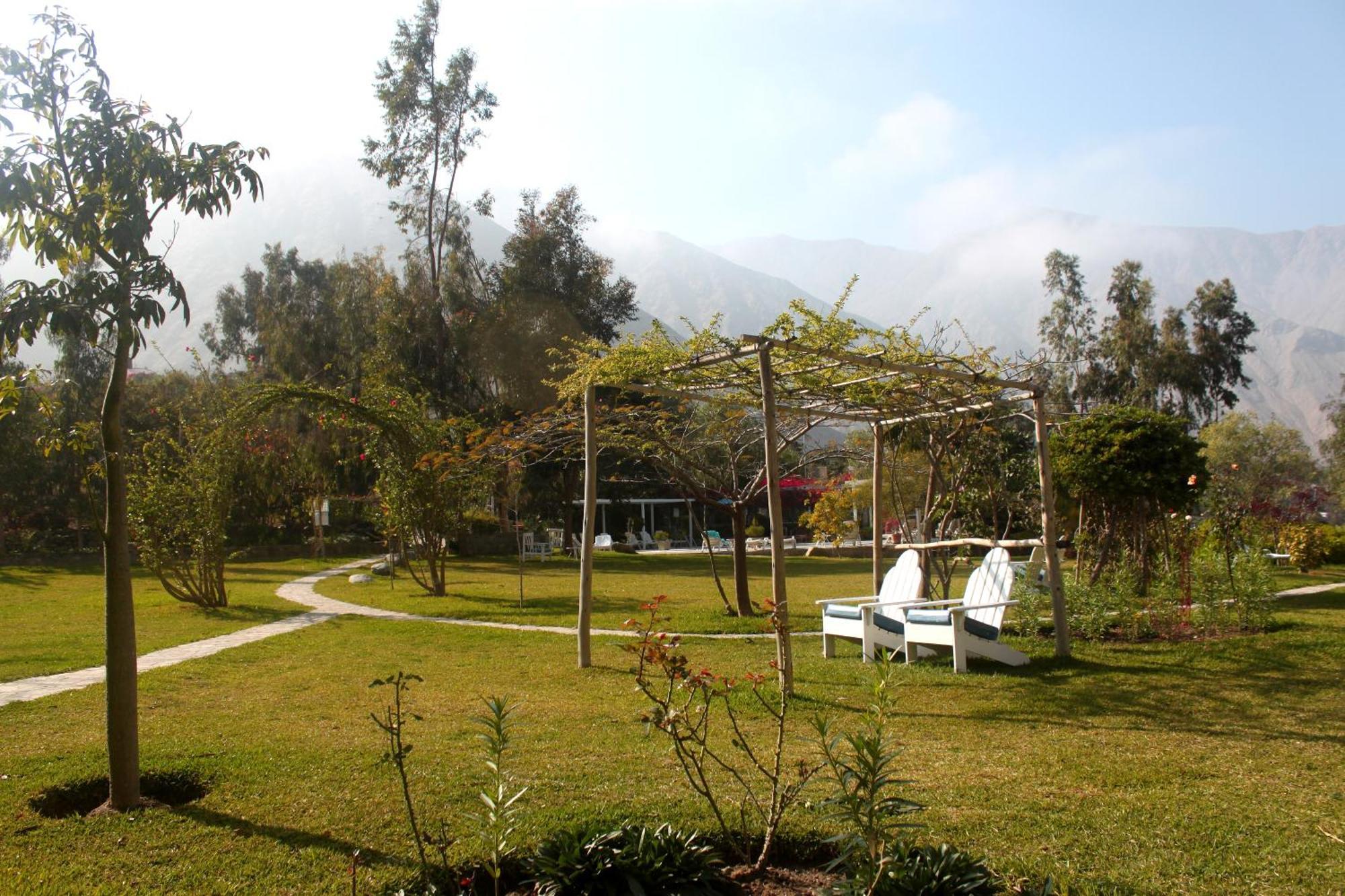 Hotel Los Palomos Lunahuaná Buitenkant foto