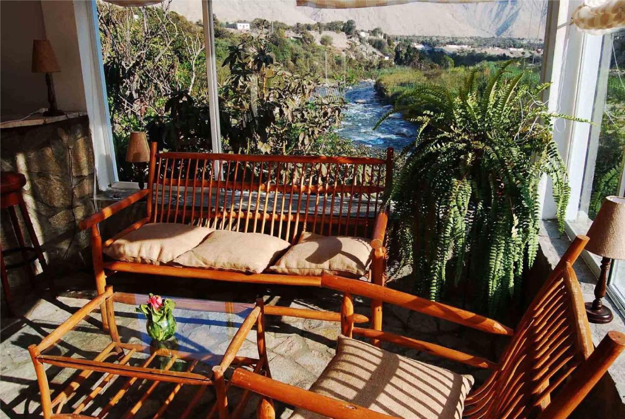 Hotel Los Palomos Lunahuaná Buitenkant foto